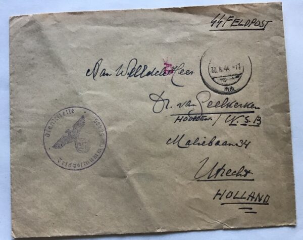 Envelope SS FELDPOST v. Geelkerken - Image 2