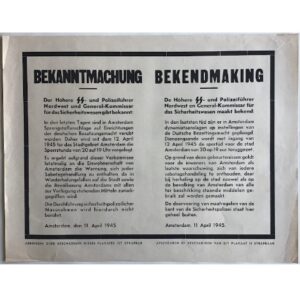 Shortening of curfew time