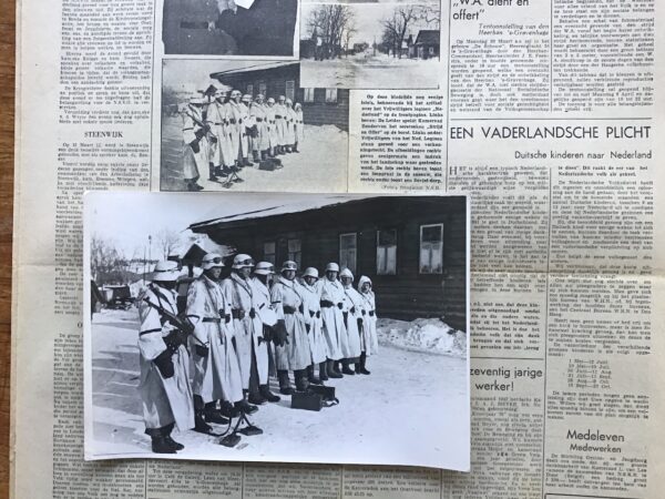 SS legionnaires in the snow - Image 5