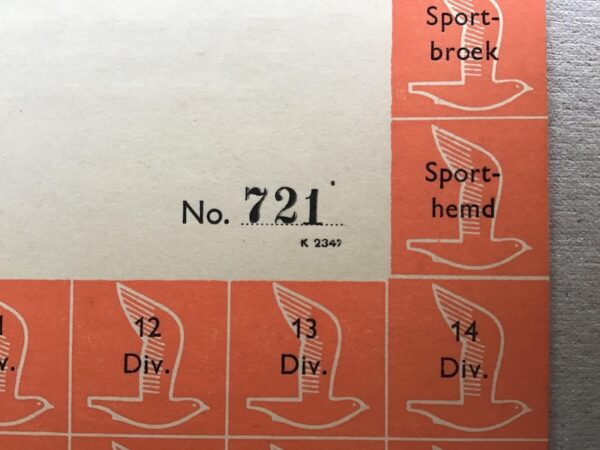 Orange Clothing Card for Boys Cadre - Image 3