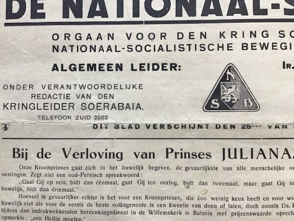 "De Nationaal-Socialist", Surabaya - Image 3