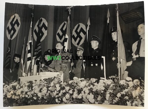 Seyss-Inquart Addresses Crowd - Image 2