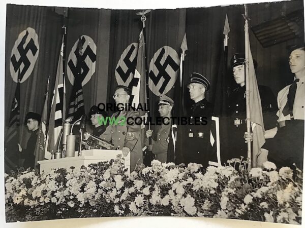 Seyss-Inquart Addresses Crowd - Image 4