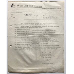 WA Order on Uniform Pieces