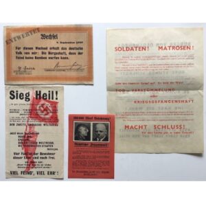 Leaflets, Lot D