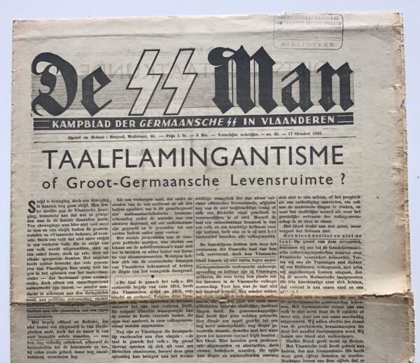 'De SS Man' 1942, No 45. - Image 3