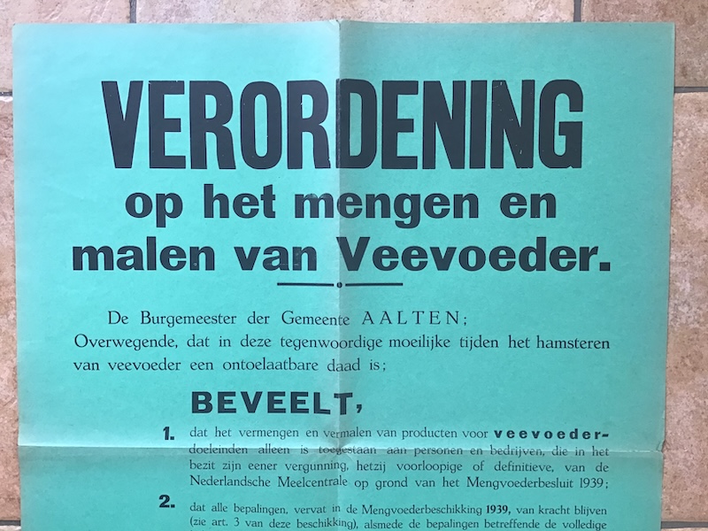 Ordinance of Animal Feed, AALTEN - Image 4