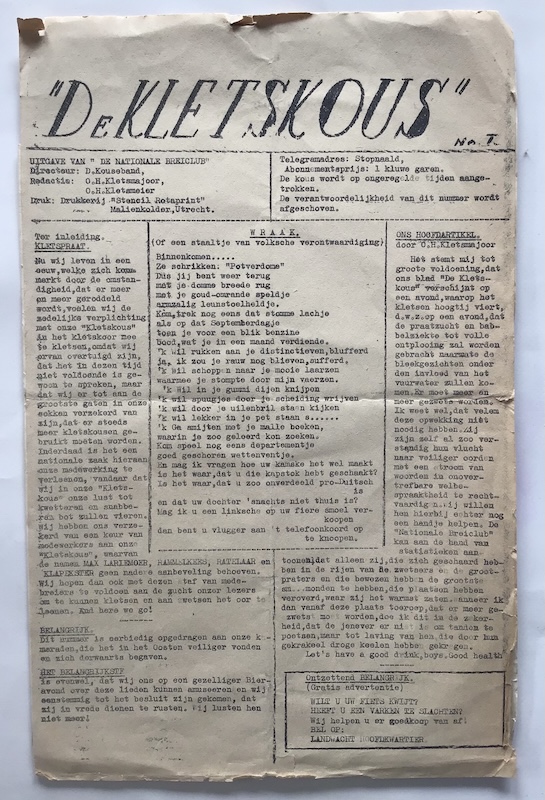 De Kletskous Issue No. 1 - Image 2