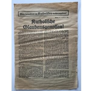 Deutsche katholiken, 1932