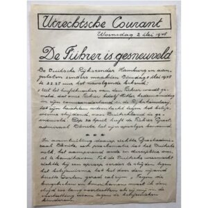 Utrechtse Courant, Death Führer