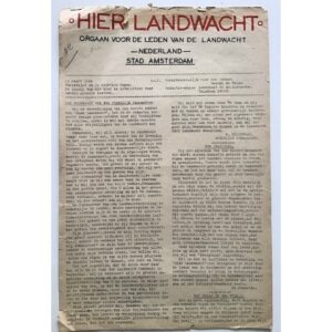 Hier Landwacht, Amsterdam