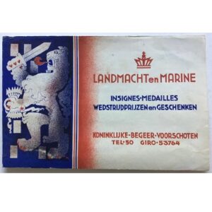 Advertising folder 'Begeer'