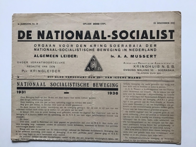 Soerabaja NSB Edition, 1936 - Image 3