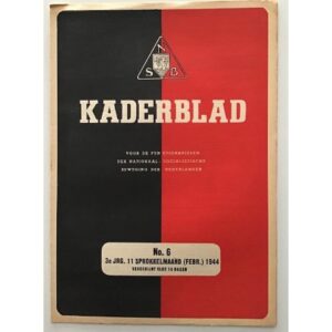 Kaderblad NSB 1944 – Issue No. 6