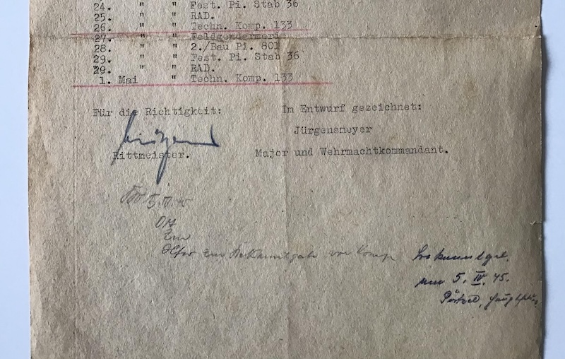 Kommandaturbefehl, Assen - Image 6