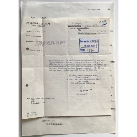 State Police Docs – Lt. Breedveld