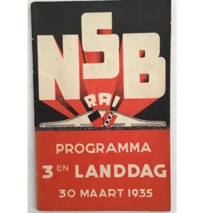 1935 Landdag Program Booklet RAI