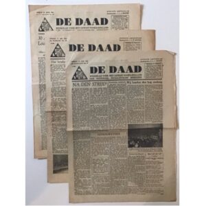 3 issues 'De Daad'