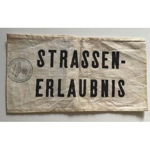 Strassenerlaubnis Sperzeit Armband