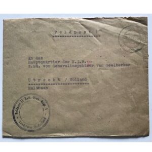 Feldpost envelope Landstorm