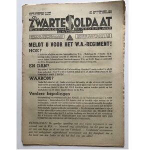 De Zwarte Soldaat, 1st year, no 34