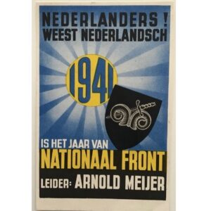 Nationaal Front Postcard 1941