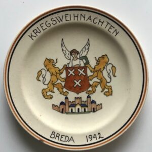 Kriegsweihnachten Breda 1942 Plate