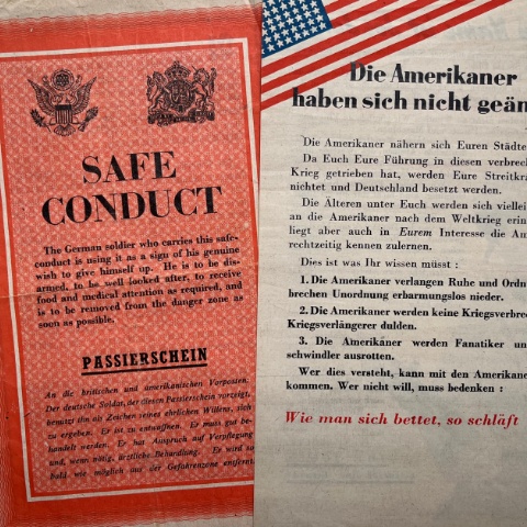 propaganda leaflets world war two allied