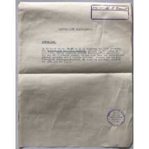 Liquidation Document – Amersfoort