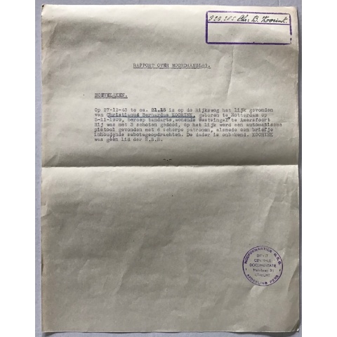 Liquidation Document – Amersfoort