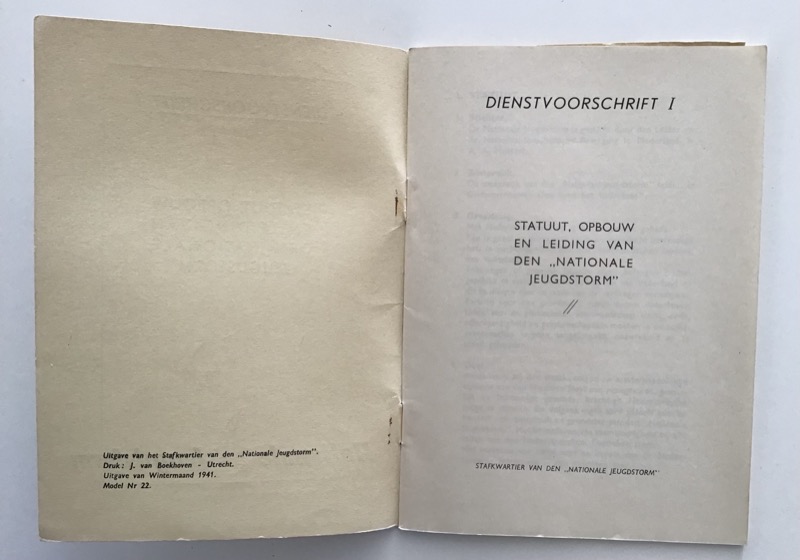Dienstvoorschrift 1 – Dec' 1941 - Image 3