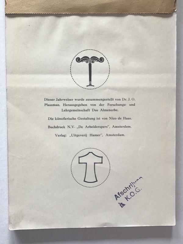 Germanischer Jahrweiser 1944 - Image 3