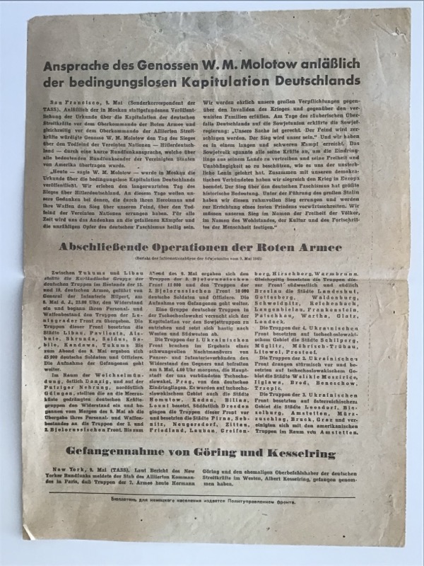 Nachrichtenblatt 10 May 1945 - Image 4