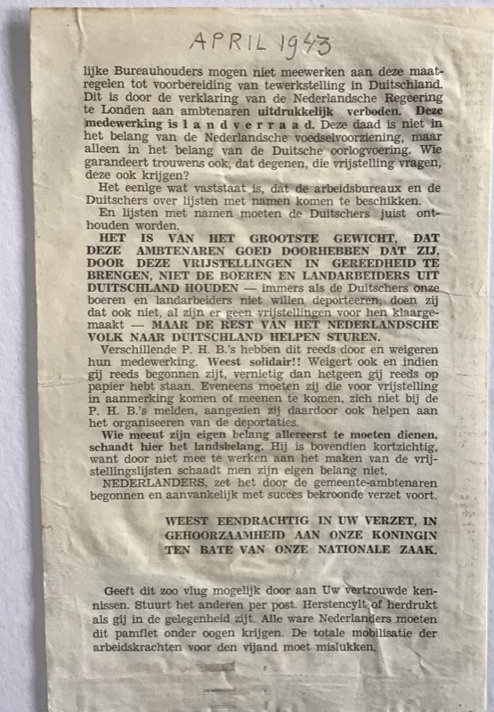 Flyer Against Arbeitseinsatz - Image 3
