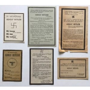 6 Anti-Hitler Satirical Cards