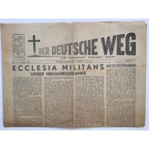 Deutsche Weg No. 1 – 1940