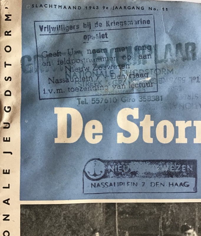 De Stormmeeuw Nov. 1943 Issue - Image 3