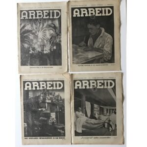 4 Issues of ARBEID Magazine (NVV)