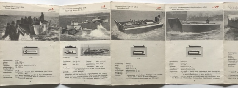 Kriegsmarine Landing Craft Chart - Image 5
