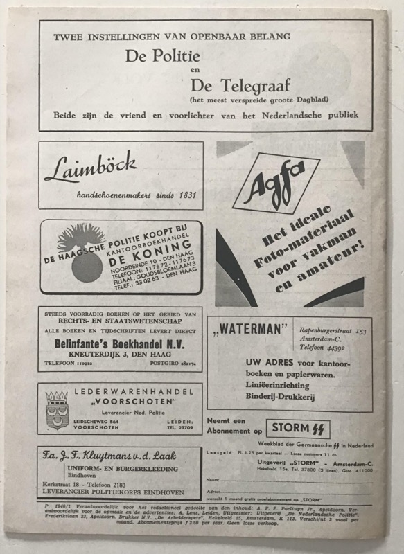 Nederlandse Politie, 1st y, No 12 - Image 4
