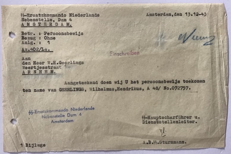 SS Ersatzkommando Amsterdam - Image 2