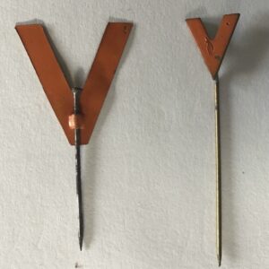V Campaign Lapel Pins