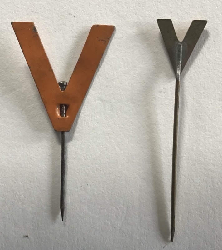 V Campaign Lapel Pins - Image 2
