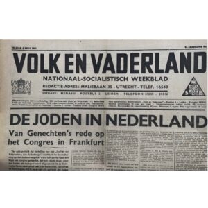 Volk en Vaderland 4 April 1941