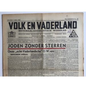 Volk en Vaderland – 7 August 1942