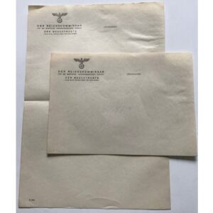 Friesland Reichskommissar Paper
