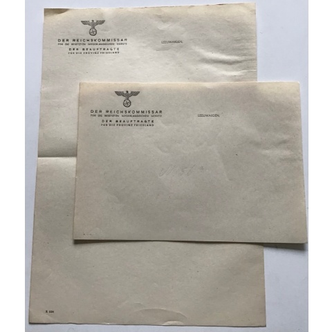 Friesland Reichskommissar Paper