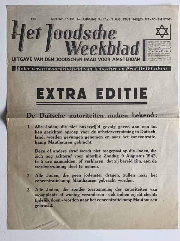 Joodsche Weekblad – Extra Edition - Image 3