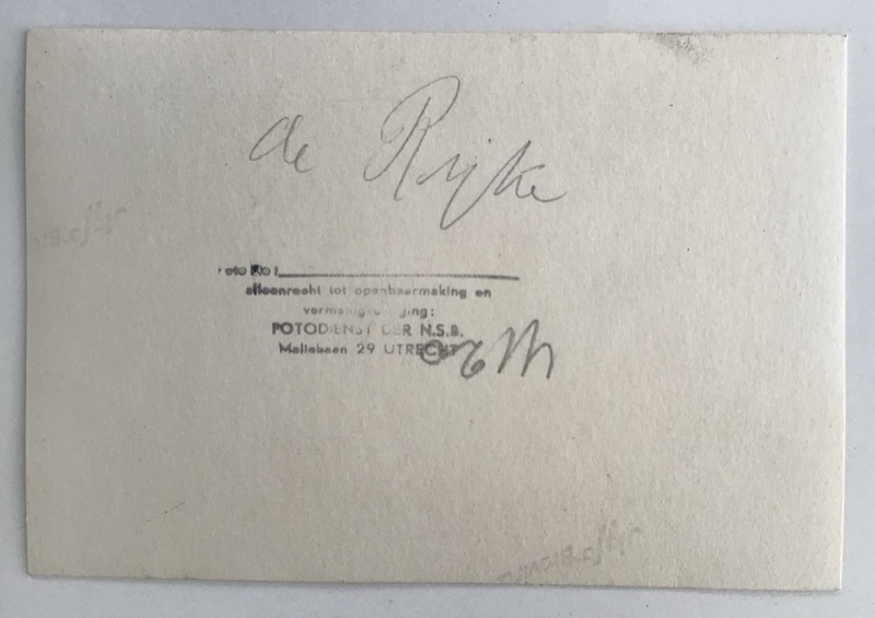 Wilhelmus de Rijke Postcard - Image 3