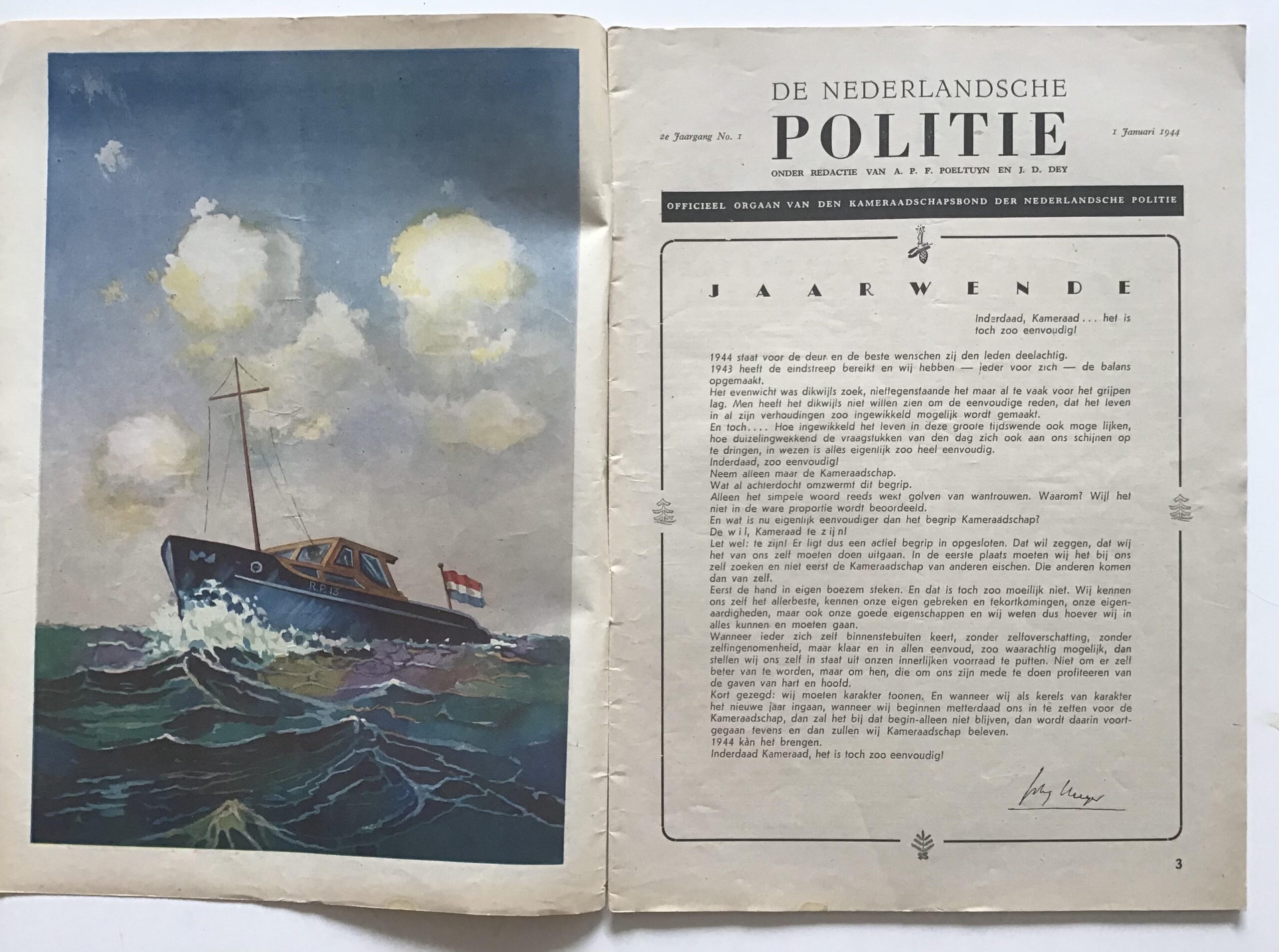 Nederlandsche Politie – y 2, no 1 - Image 3